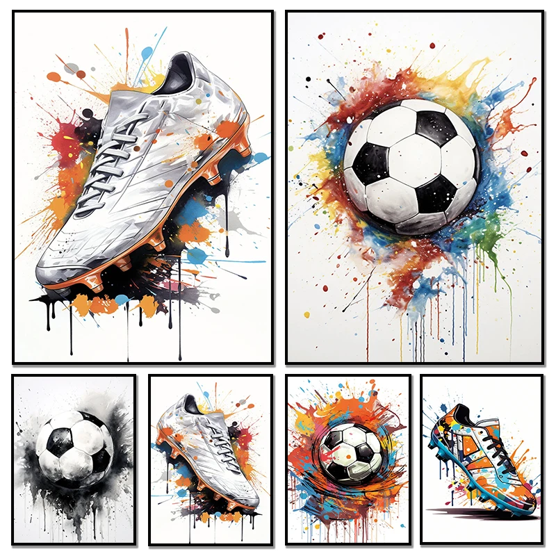 Waterproof Spray Shoe - 1pc frameless Canvas Painting Fashion Graffiti
