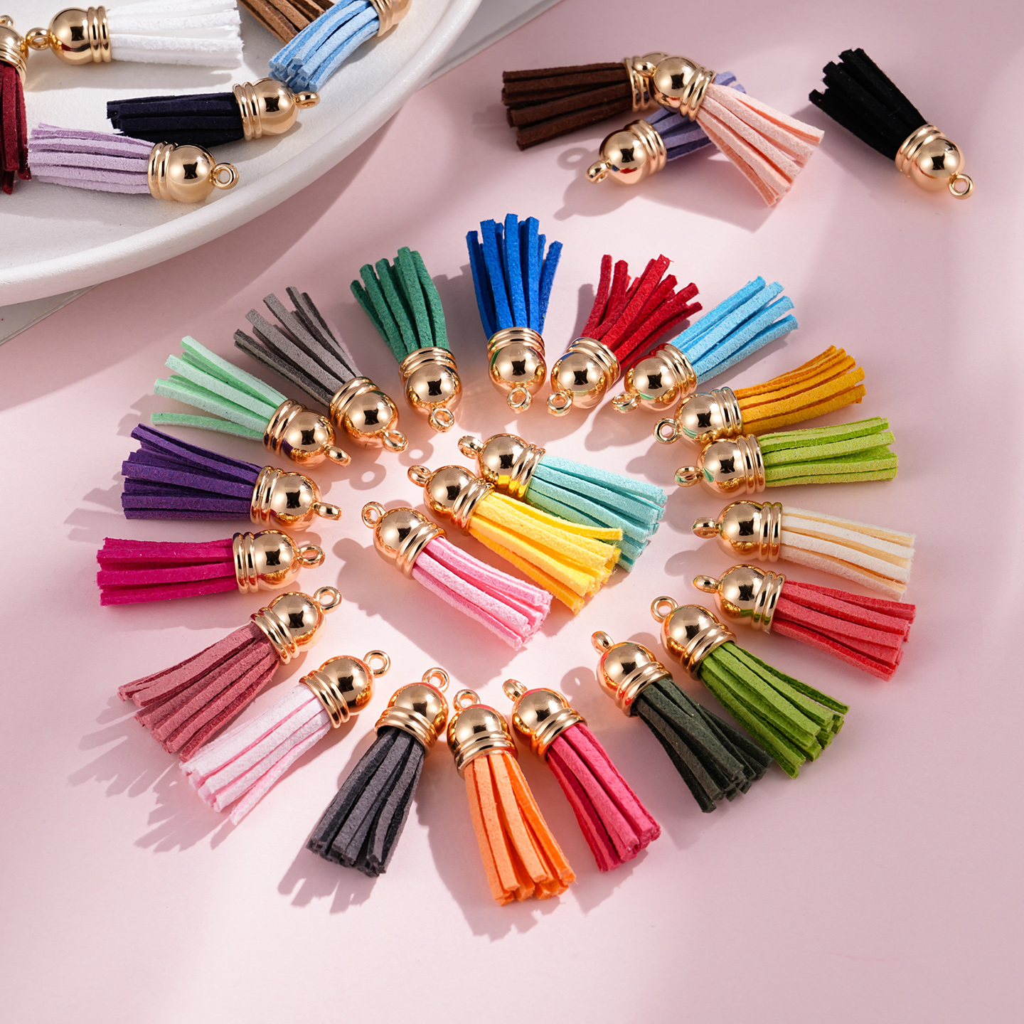 20pcs/Lots Tassel Synthetic Su - đánh giá và giá Patent Leather Shine