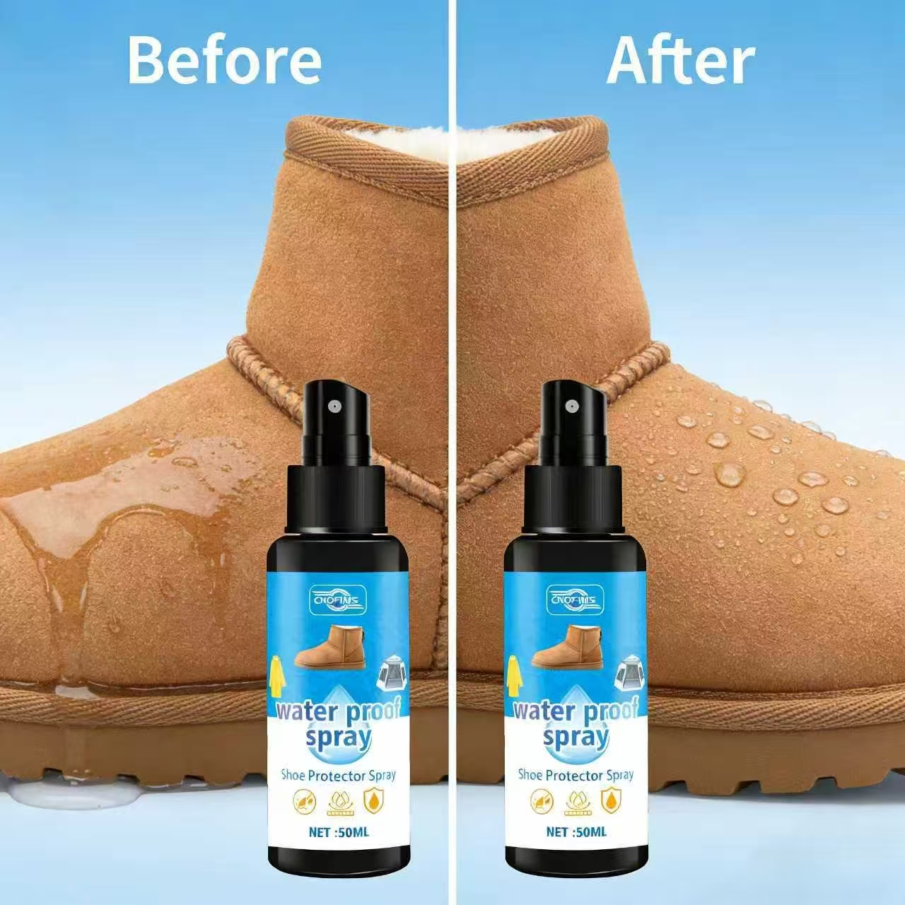 50ML Waterproof Shoe Protector - đánh giá và giá Waterproof Spray Shoe