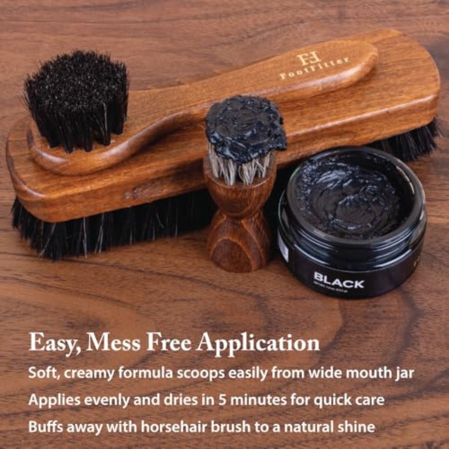 FootFitter Premium Shoe Cream  - đánh giá và giá Shoe Polish Cream