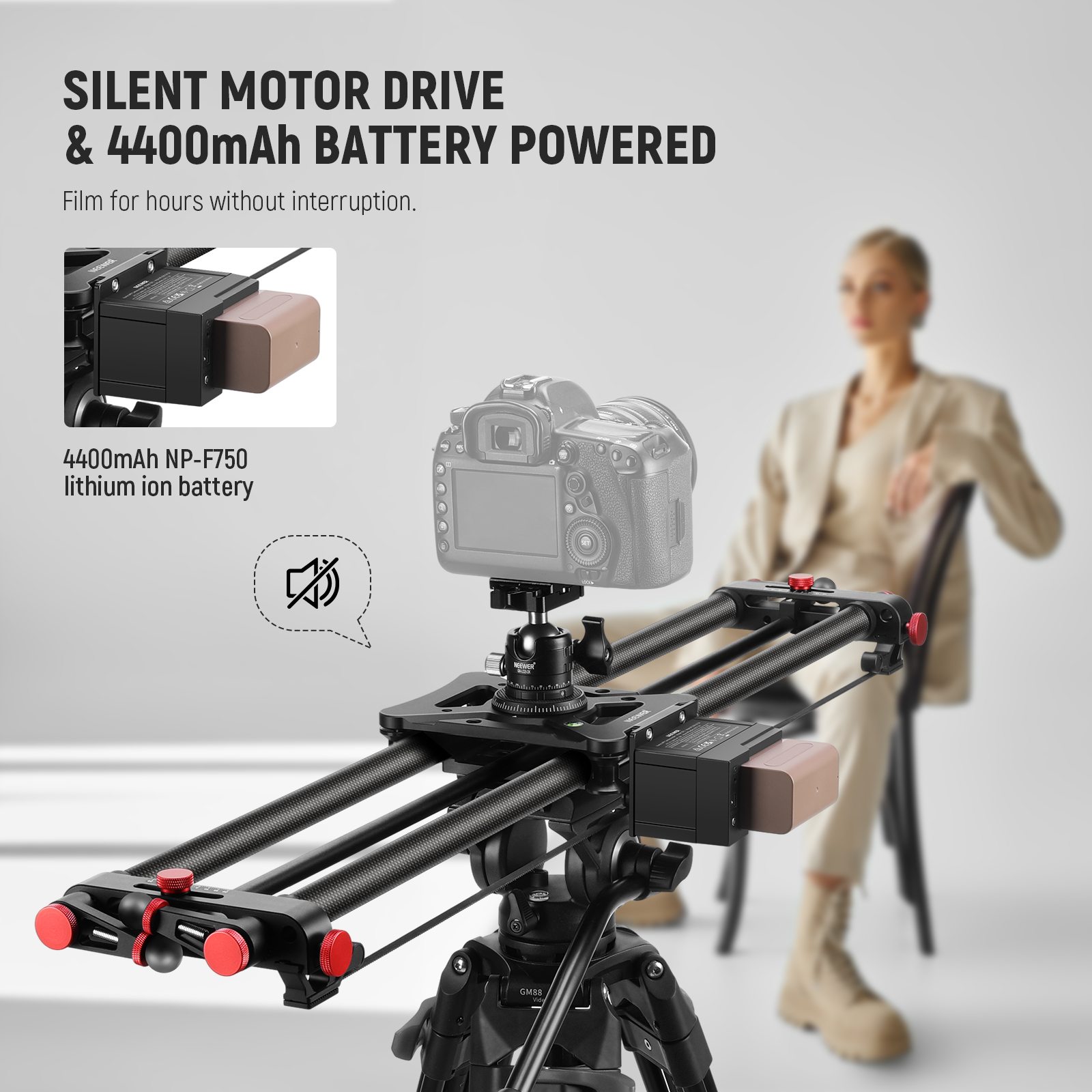 NEEWER 80cm Motorized Camera S - đánh giá và giá Sneakers Er