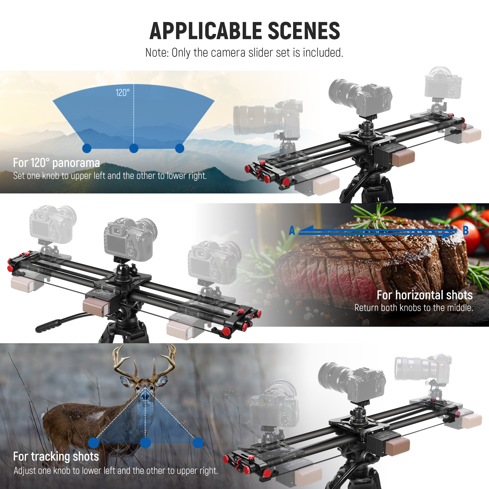 NEEWER 80cm Motorized Camera S - đánh giá và giá Sneakers Er