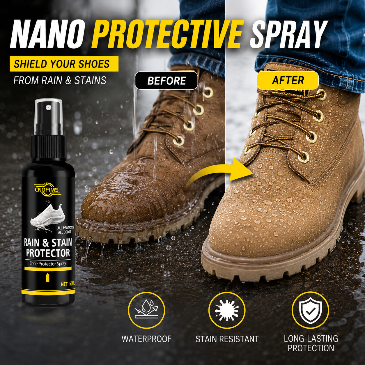 Waterproof Spray for Jackets a - đánh giá và giá Waterproof Spray Shoe