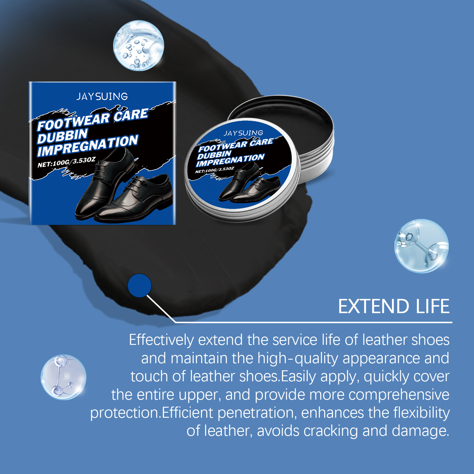 Leather Shoe Care Wax - Househ - đánh giá và giá Shoe Polish Cream
