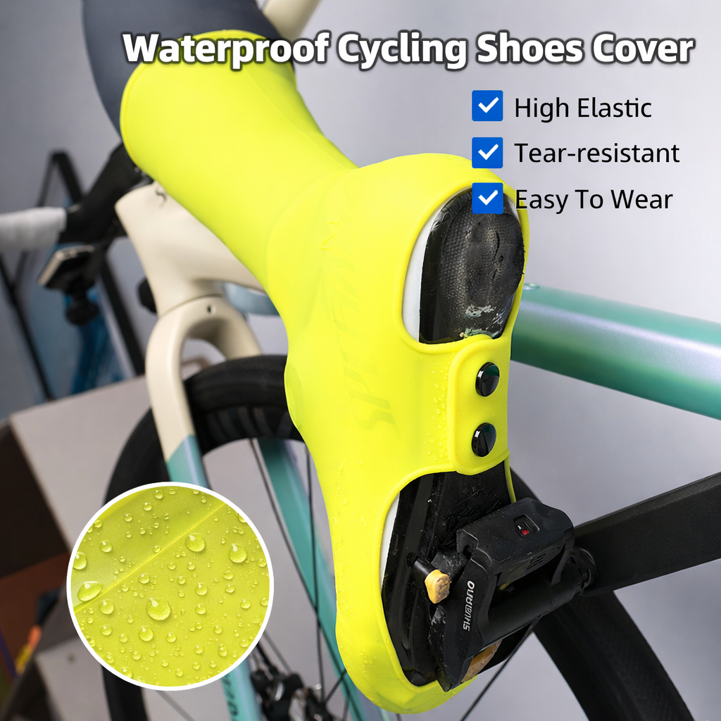 Waterproof Cycling Shoes Cover - đánh giá và giá Shoe Polish Cream